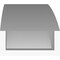 Ekena Millwork 4-in. W x 36-in. D x 40-in. H Thorton Architectural Grade PVC Knee Brace BRCP04X36X40THR - alternate 3
